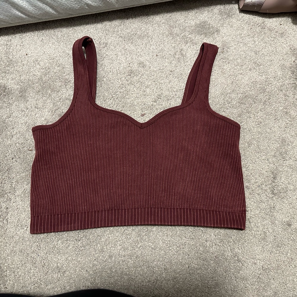 Popflex Active Be My Sweetheart Seamless Crop Top (Curveflex/XL)